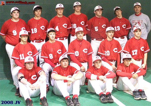 CHS Baseball Team Photos -- April 11, 2008 -- Collinsville, OK 